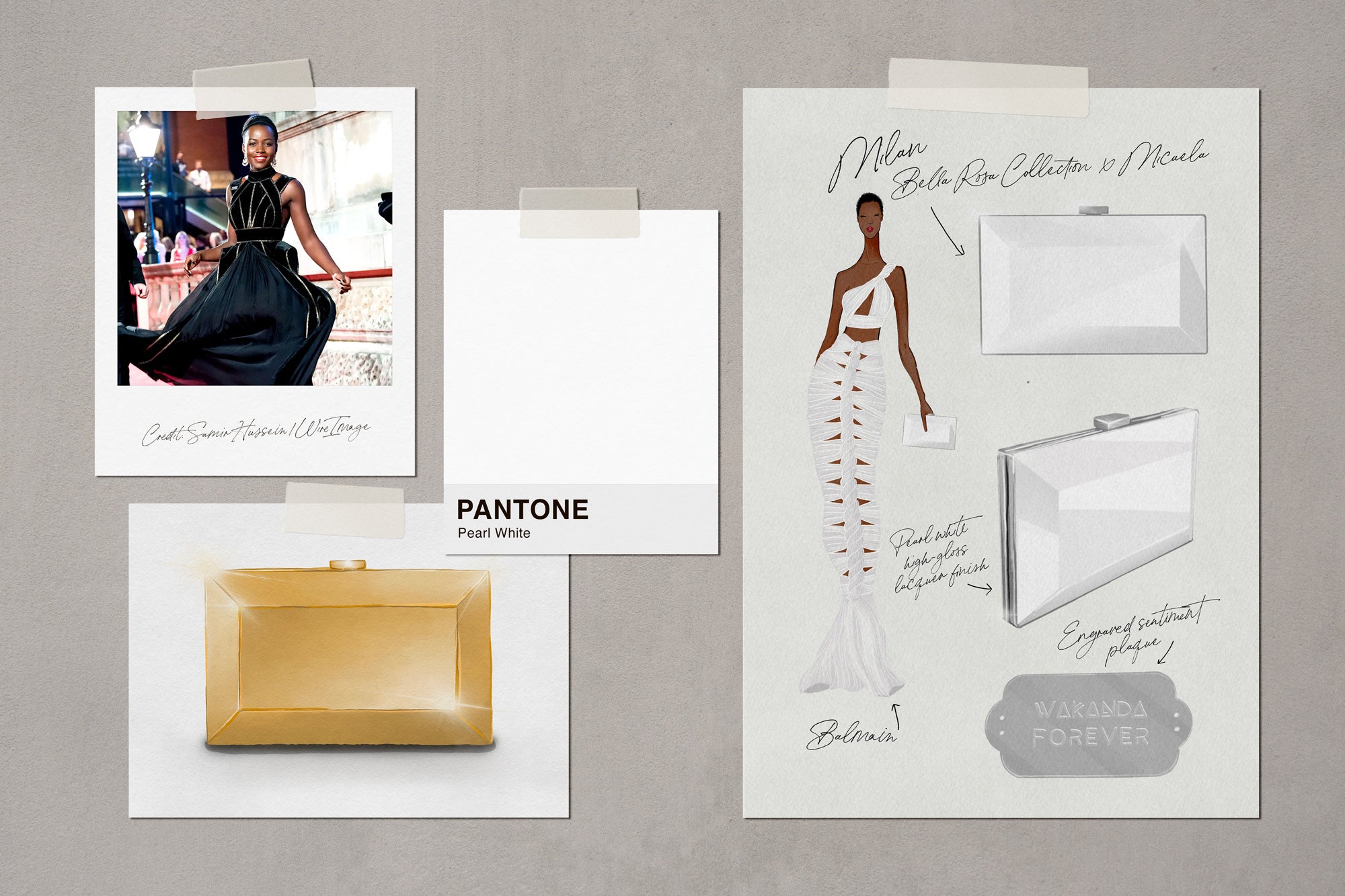 Can’t Get Enough of Lupita’s Custom-Crafted Geometric Clutch? Here’s Where to Get Yours