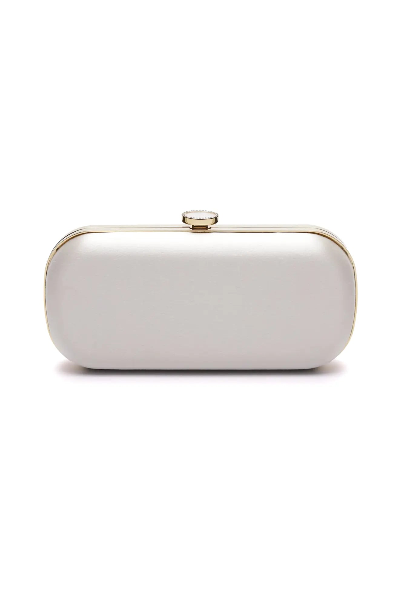 ivory clutch purse