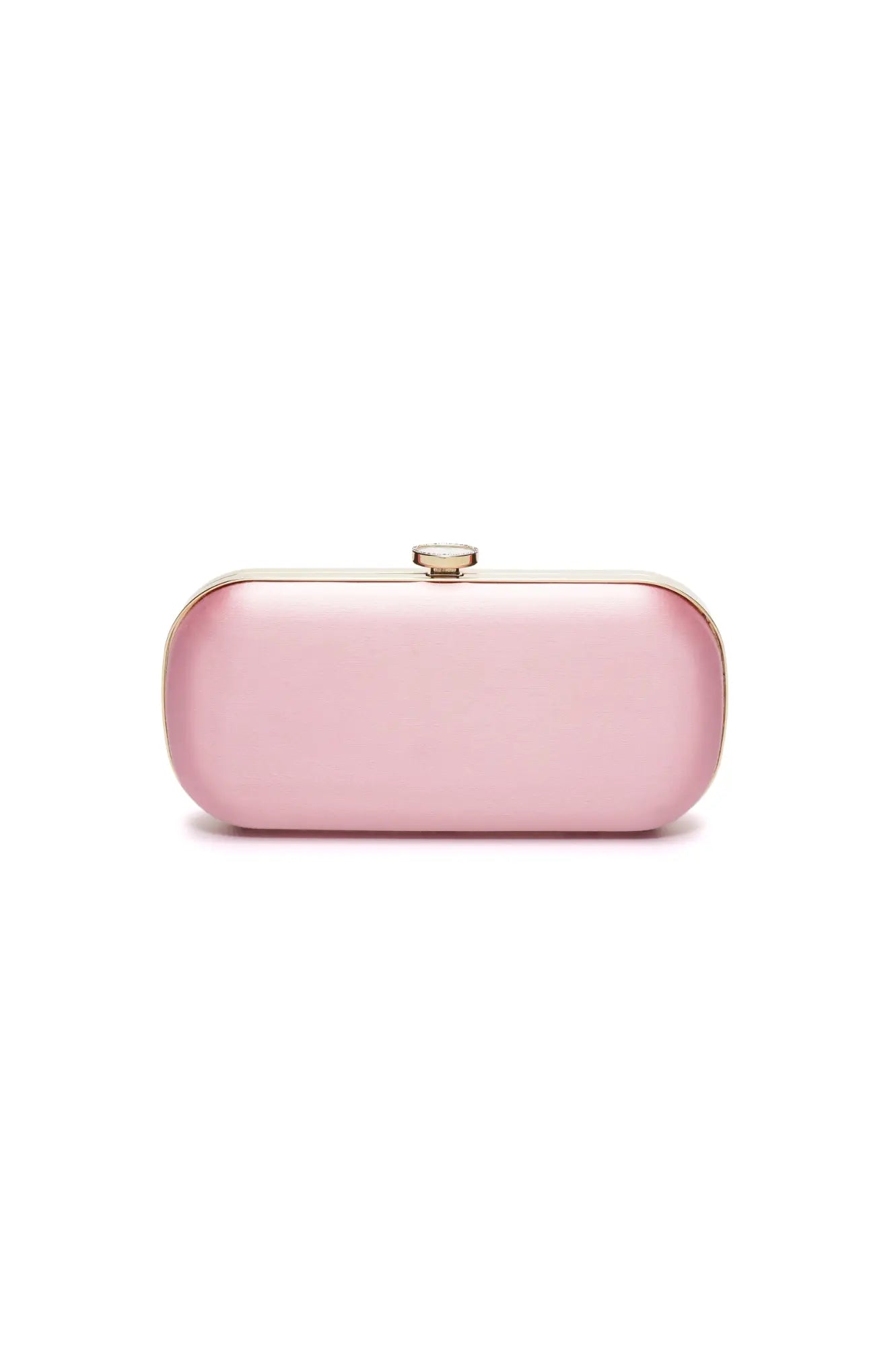 Pink Satin Bella Clutch Small Pill Box Wedding Bridal Clutch Bridesmaid Handbag The Bella Rosa Collection