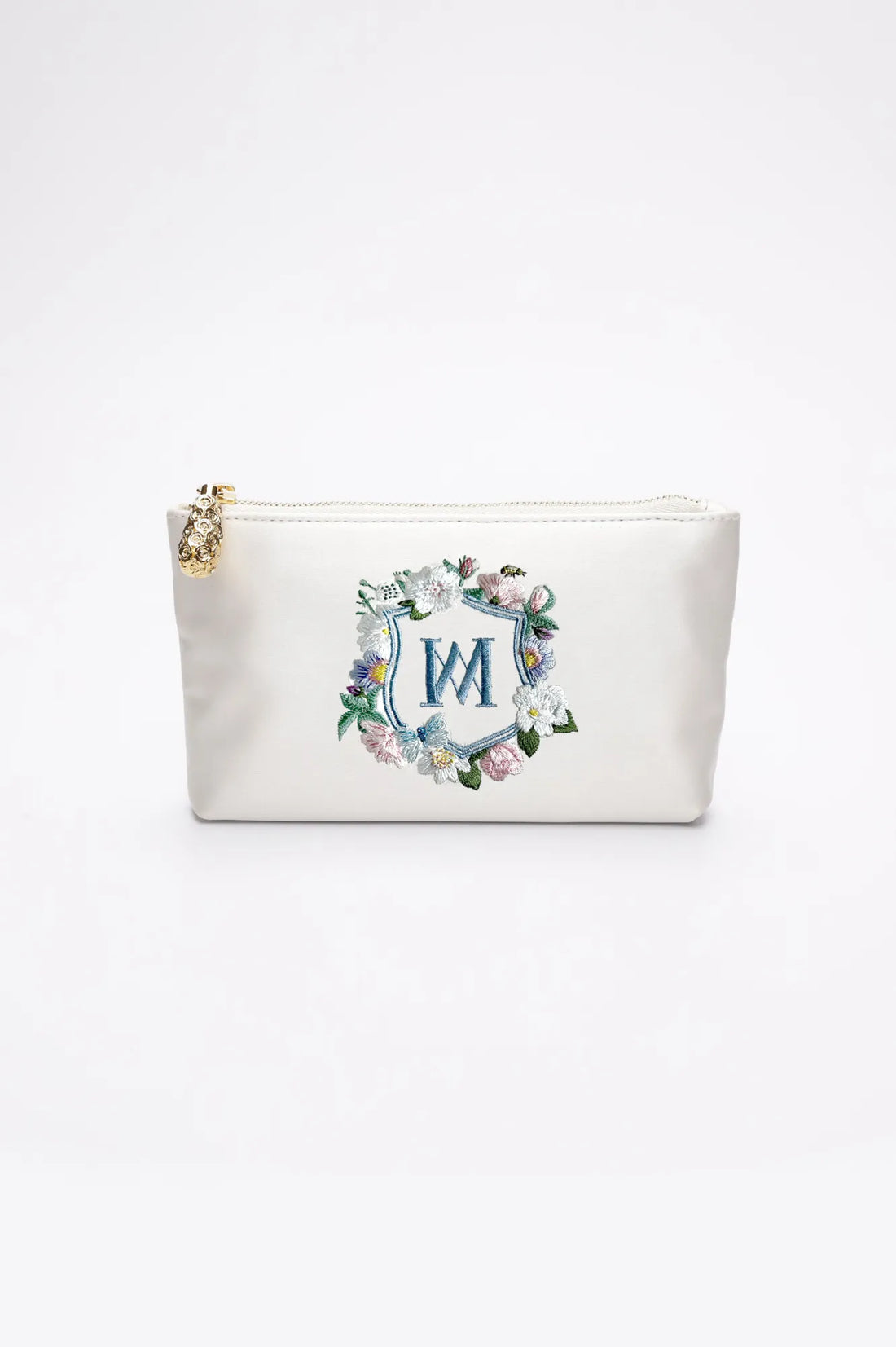 Mame Floral Embroidered Mini Handbag