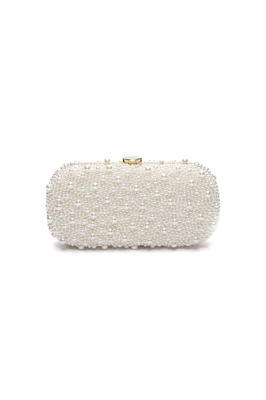 True Love Pearl Clutch from The Bella Rosa Collection against a white background.