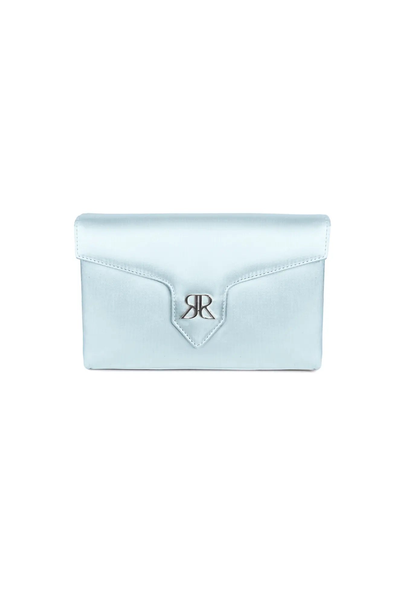 Love Note Envelope Clutch Cinderella Blue from The Bella Rosa Collection, perfect for elegant evenings.