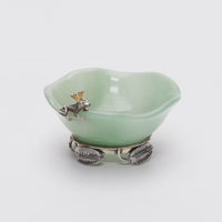 Aventurine Green Quartz Engagement Ring Dish